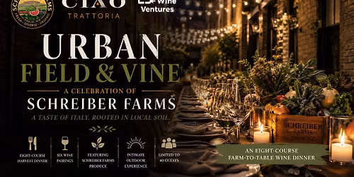 Experiences in the Alley: Urban Field & Vine Dinner