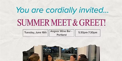 MEWC: Summer Meet & Greet!
