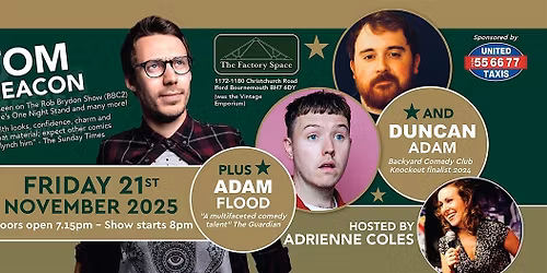 Coastal Comedy Club Bournemouth - Stand up comedy Show