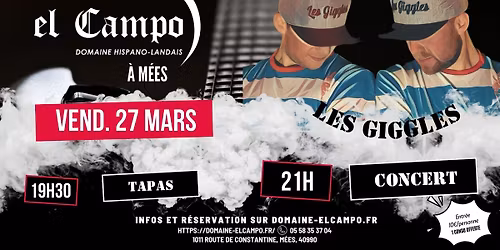 Soir\u00e9e concert les Giggles