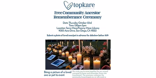 Topkare Hospice's Free Annual Memorial