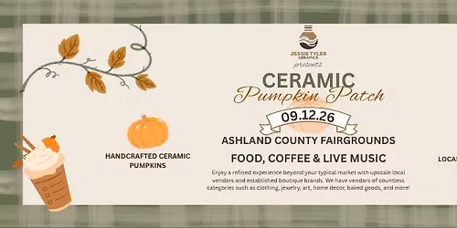Ceramic Pumpkin Patch 