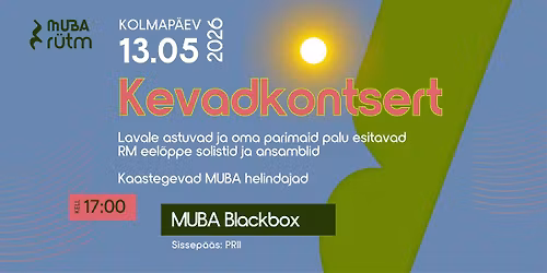 R\u00fctmimuusika eel\u00f5ppe "Kevadkontsert"