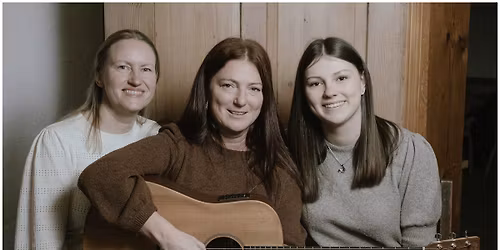 Akustiktrio Dreifarbig: Drei Stimmen, drei Farben, ein Klang. 