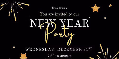 Casa Marina's New Year's Eve Party 2025