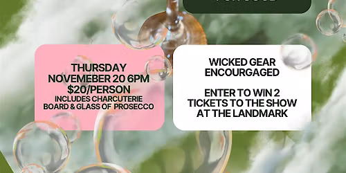 Wicked: For Good Party at Emerald Cocktail Kitchen