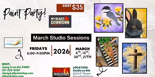 March Studio Sessions @ Studio on 6th