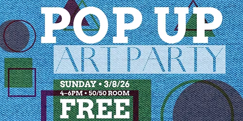 FREE Pop-Up Art Party: Painting on Denim