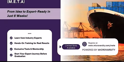 Microvarsity Export Trade Accelerator (M.E.T.A)
