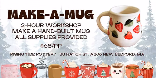 Make-a-Mug at Rising Tide Pottery