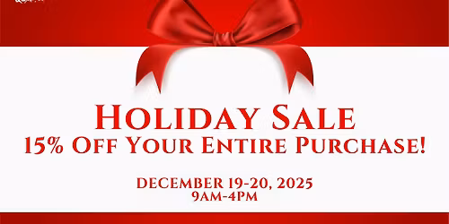 Holiday Sale at the Suquamish Museum Store