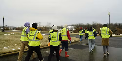 Community Invasive Removal and Park Cleanup at Oxon Run Park