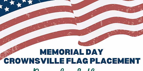 Memorial Day Flag Placement