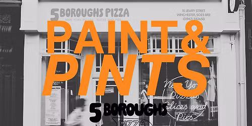 PAINT & PINTS @ 5 BOROUGHS PIZZA