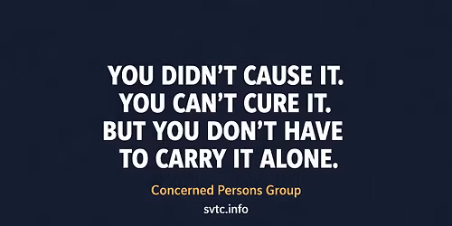 Concerned Persons Group - For Families Battling Addiction