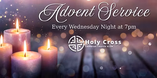 Wednesday Night Advent Service