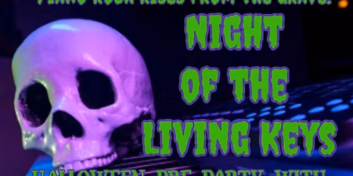 Halloween party in piano bar. Food, drinks and great Piano music by Connor