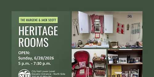 Heritage Rooms Open