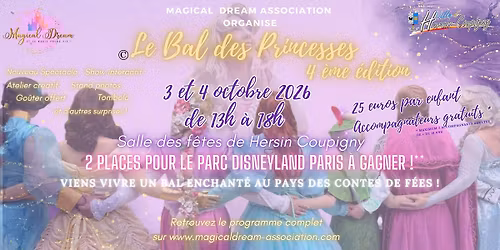 Le Bal des Princesses 4\u00e8me \u00e9dition !