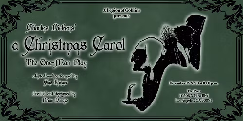 Charles Dickens' A Christmas Carol, The One-Man Play