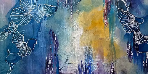 Beginner Mixed Media Abstract Class Glendale