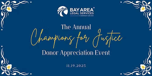 2025 Champions for Justice Donor Appreciation Event