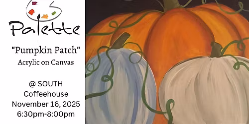 Palette Paint Experience: Pumpkin Patch