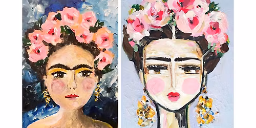Paint and Sip in Melbourne: Frida Style