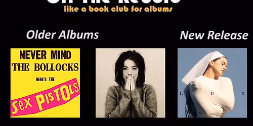 Off The Record - like a book club for albums