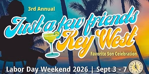 Landsharks Band, Key West Concert, JUST A FEW FRIENDS CONCERT WEEKEND!