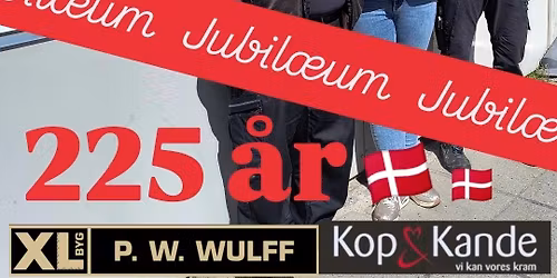 \ud83e\udd73\ud83e\udd73P. W. Wulff 225 \u00c5R \ud83e\udd73\ud83e\udd73 Jubil\u00e6um 1801-2026\ud83e\udd29