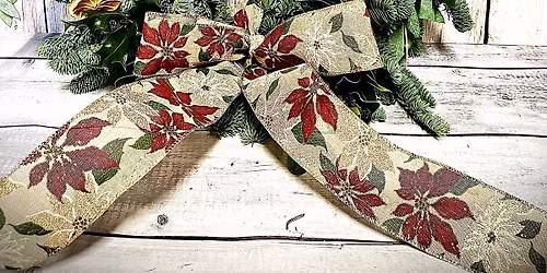 Christmas wreath making workshop