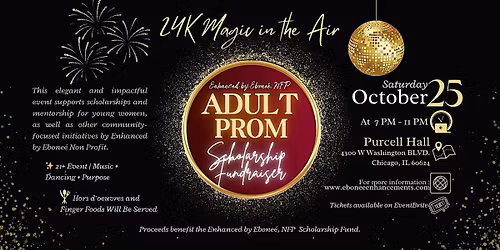 Adult Prom Scholarship Fundraiser