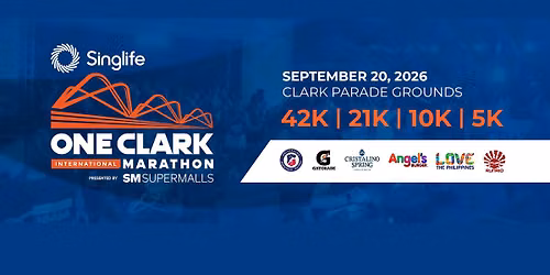 Singlife One Clark Marathon — Clark Parade Grounds