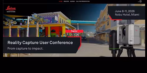 Reality Capture User Group - Miami 2026 