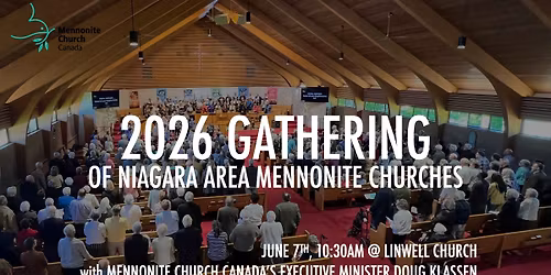 2026 Worship Gathering of Niagara Area Mennonite Churches