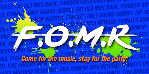 F.O.M.R. at Wagon Wheel 8:30pm