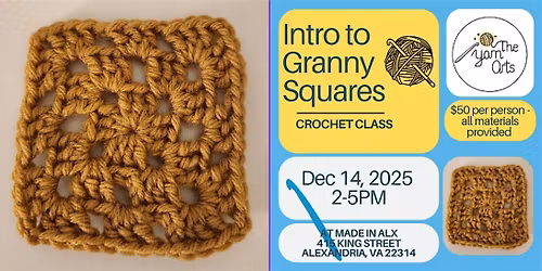 Intro to Granny Squares with The Yarn Arts