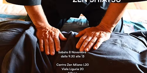 Corso Introduttivo Zen Shiatsu - Prima lezione gratuita