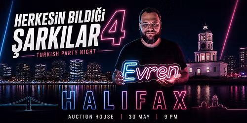 Halifax Turkish Party Night \/ Bayram \u00d6zel \/Herkesin Bildi\u011fi \u015eark\u0131lar 4