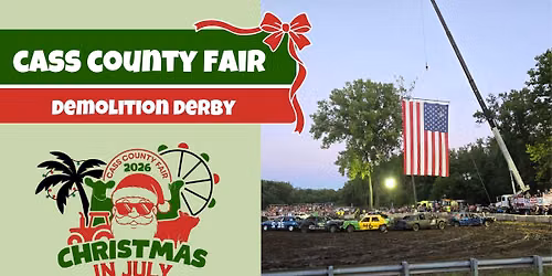 Demolition Derby - Cass County Fair