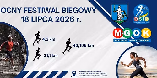 NOCNY FESTIWAL BIEGOWY W JANOWCU WIELKOPOLSKIM