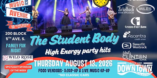 The Student Body: August 13th