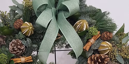 Christmas wreath workshop