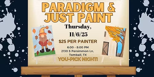 Fall Paint & Sip at Paradigm