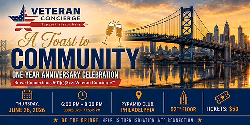 A Toast To Community - One Year Anniversary Celebration