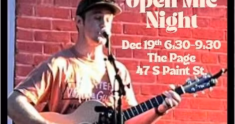 Open Mic Night w\/ Cade Harper