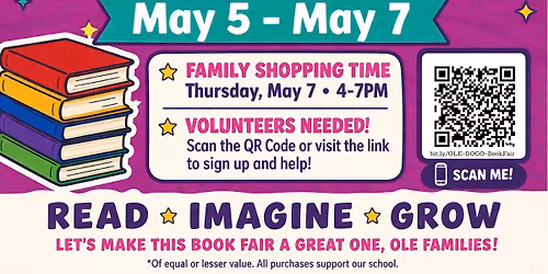 BOGO Spring Book Fair
