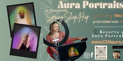 Aura Portraits @CDA Power Yoga - Riverstone's "Shop Hop"