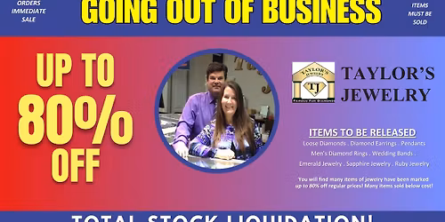 Going Out of Business SALE - We Are Retiring!